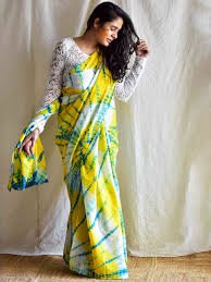Dyed Sarees
